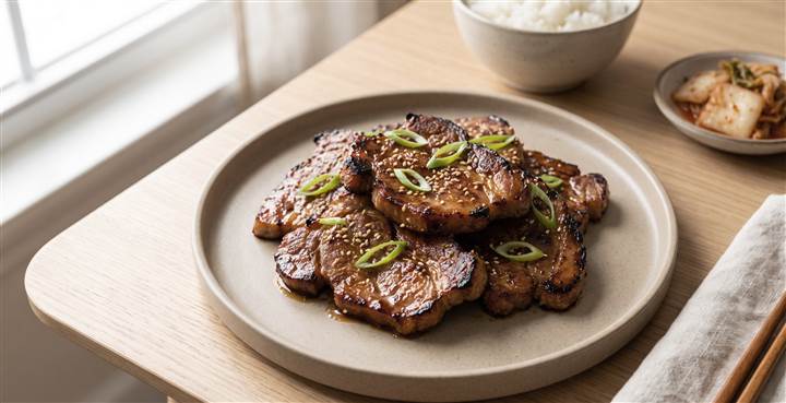 갈비맛 목살 간장조림