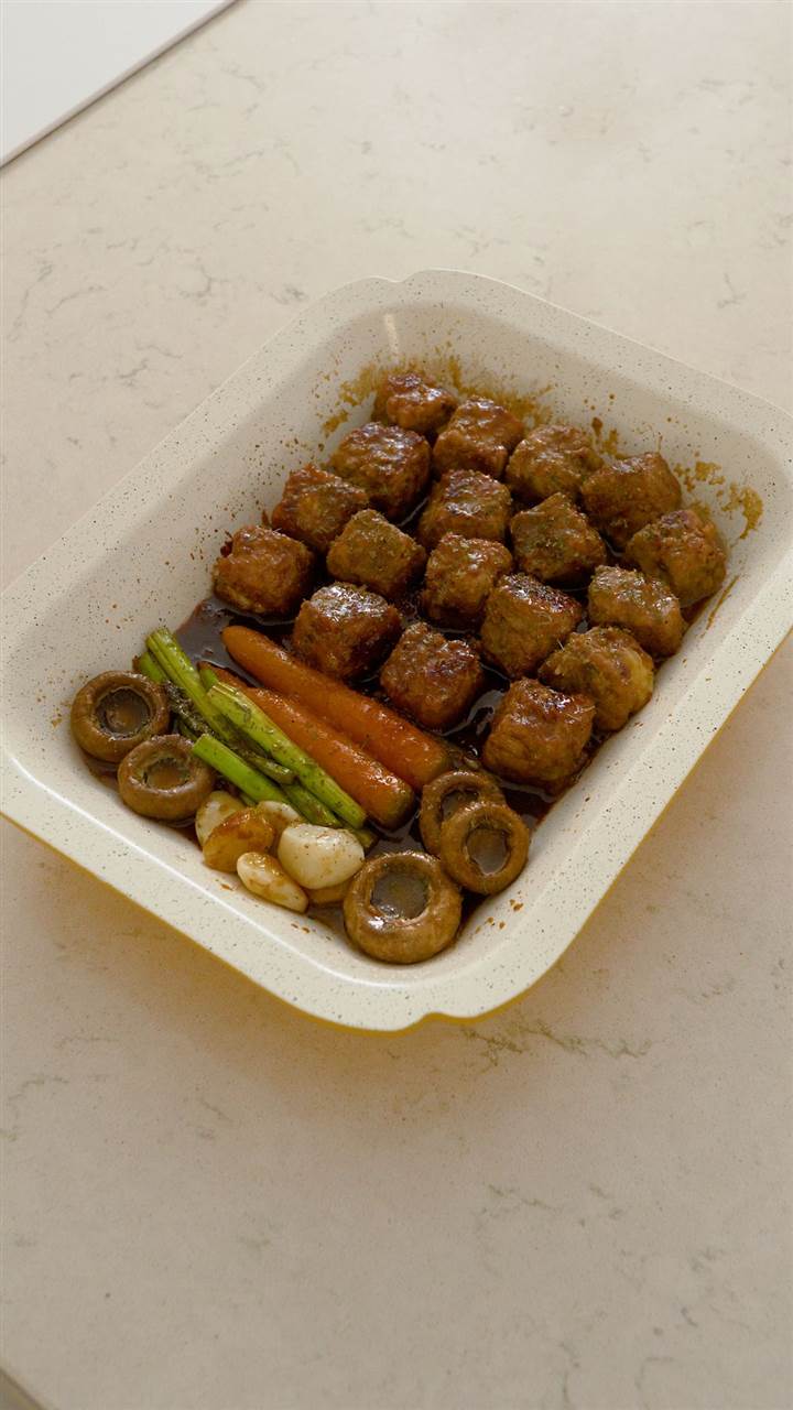 한입 쏙 큐브 갈비