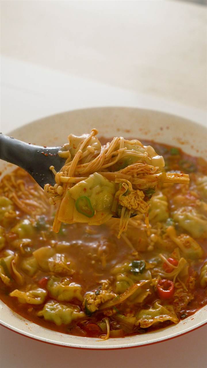 칼칼한 빨간 계란탕