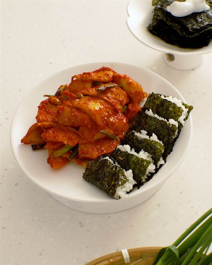 한 번에 충무김밥